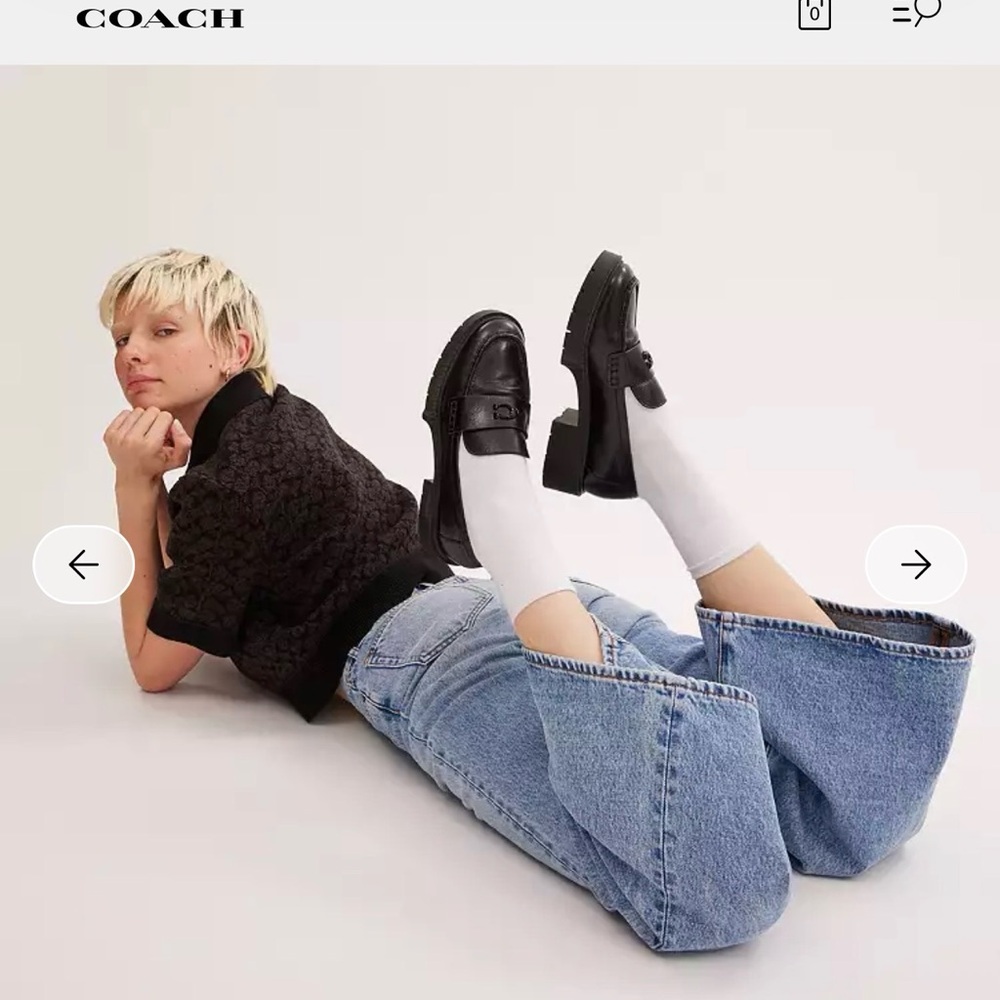 Coach Leah Loafer 🖤🖤 - Picture 6 of 9